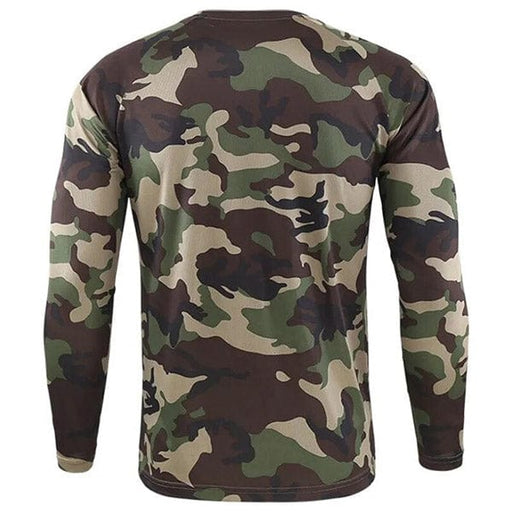 T-shirt Militaire Camouflage Manche Longue - LE SOLDAT