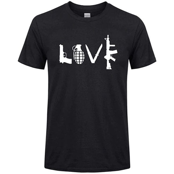 T-Shirt Militaire Love - LE SOLDAT XS