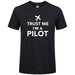 T-Shirt Militaire Trust Me Im A Pilot - LE SOLDAT Noir / XS