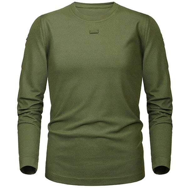 T-Shirt Militaire Vert à Manches Longues - LE SOLDAT S