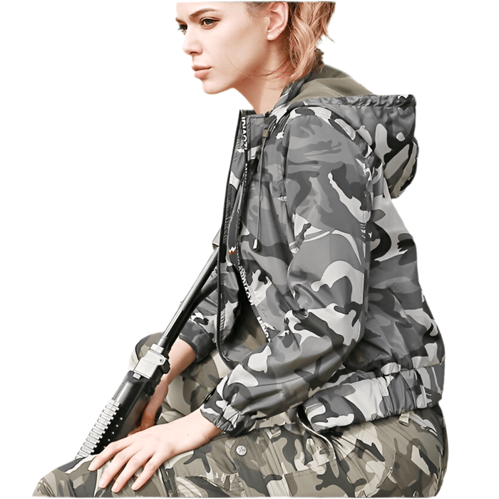 Veste Camouflage Courte Femme - LE SOLDAT