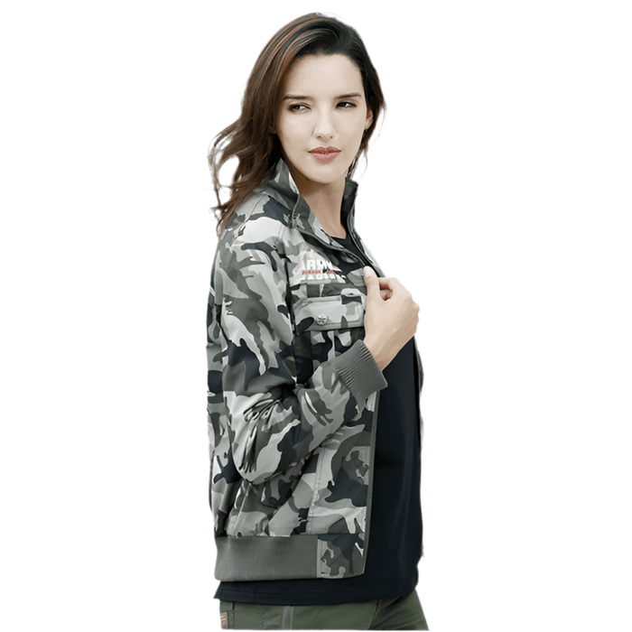 Veste Camouflage Imprimé Militaire Femme - LE SOLDAT