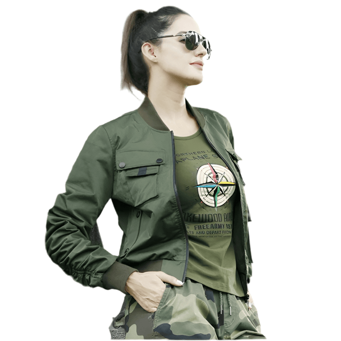 Veste Militaire Femme Verte - LE SOLDAT