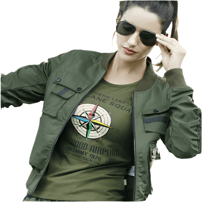 Veste Militaire Femme Verte - LE SOLDAT