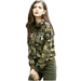 Veste Militaire Motif Camouflage Femme - LE SOLDAT