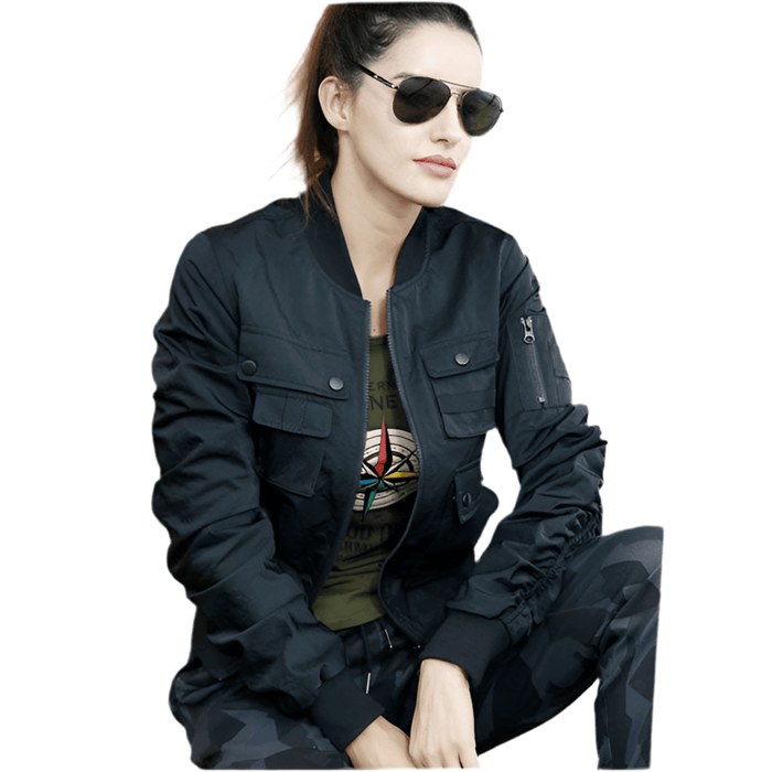 Veste Militaire Noir Femme Intemporelle - LE SOLDAT