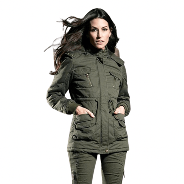 Veste Militaire Parka Vert Femme - LE SOLDAT