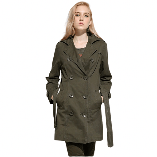 Veste Militaire Trench Femme - LE SOLDAT